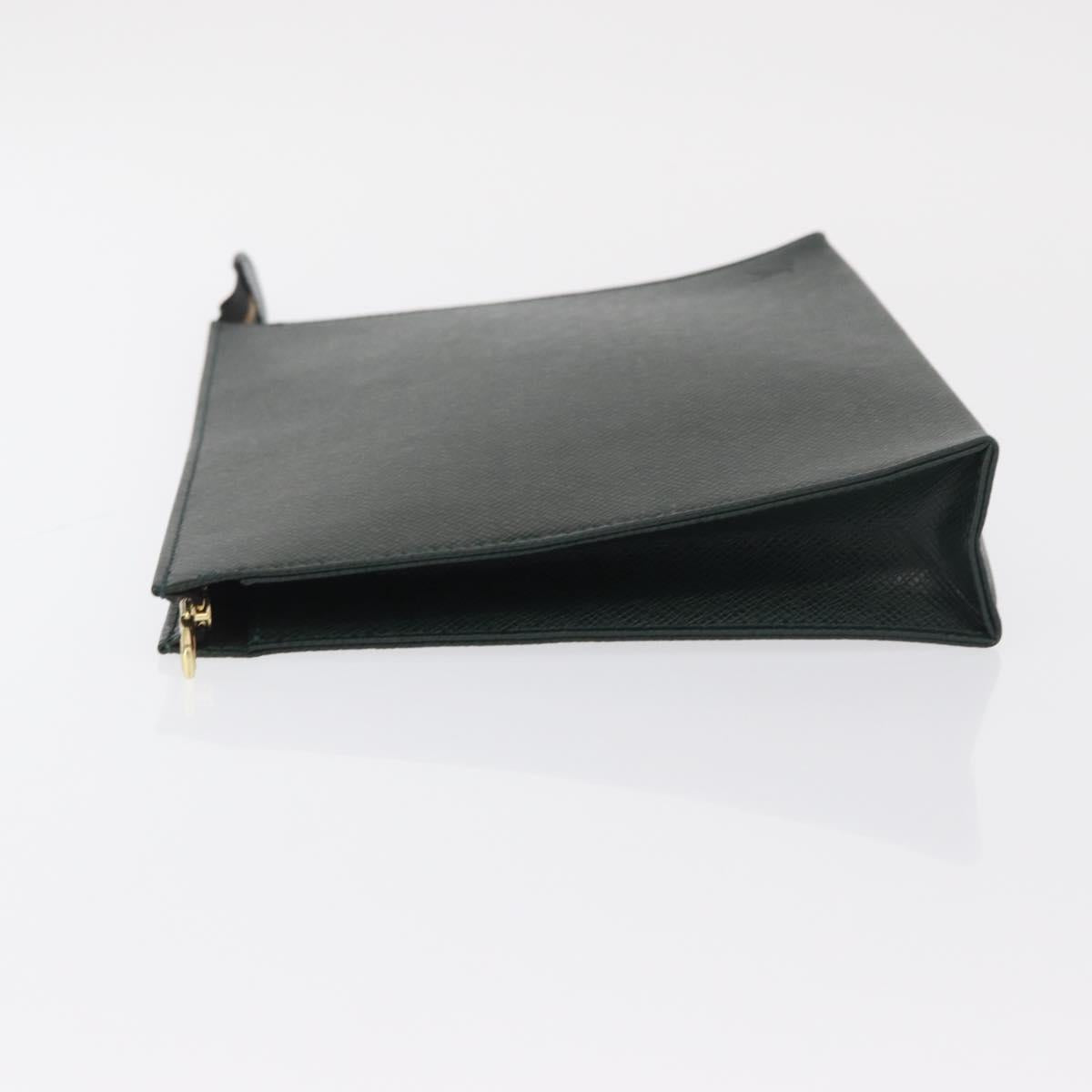 LOUIS VUITTON Taiga Poche Toilette 26 Pouch Epicea LV Auth 168673