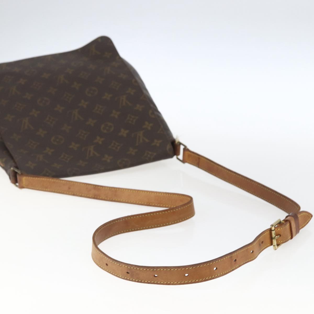 LOUIS VUITTON Monogram Musette Shoulder Bag M51256 LV Auth 168700