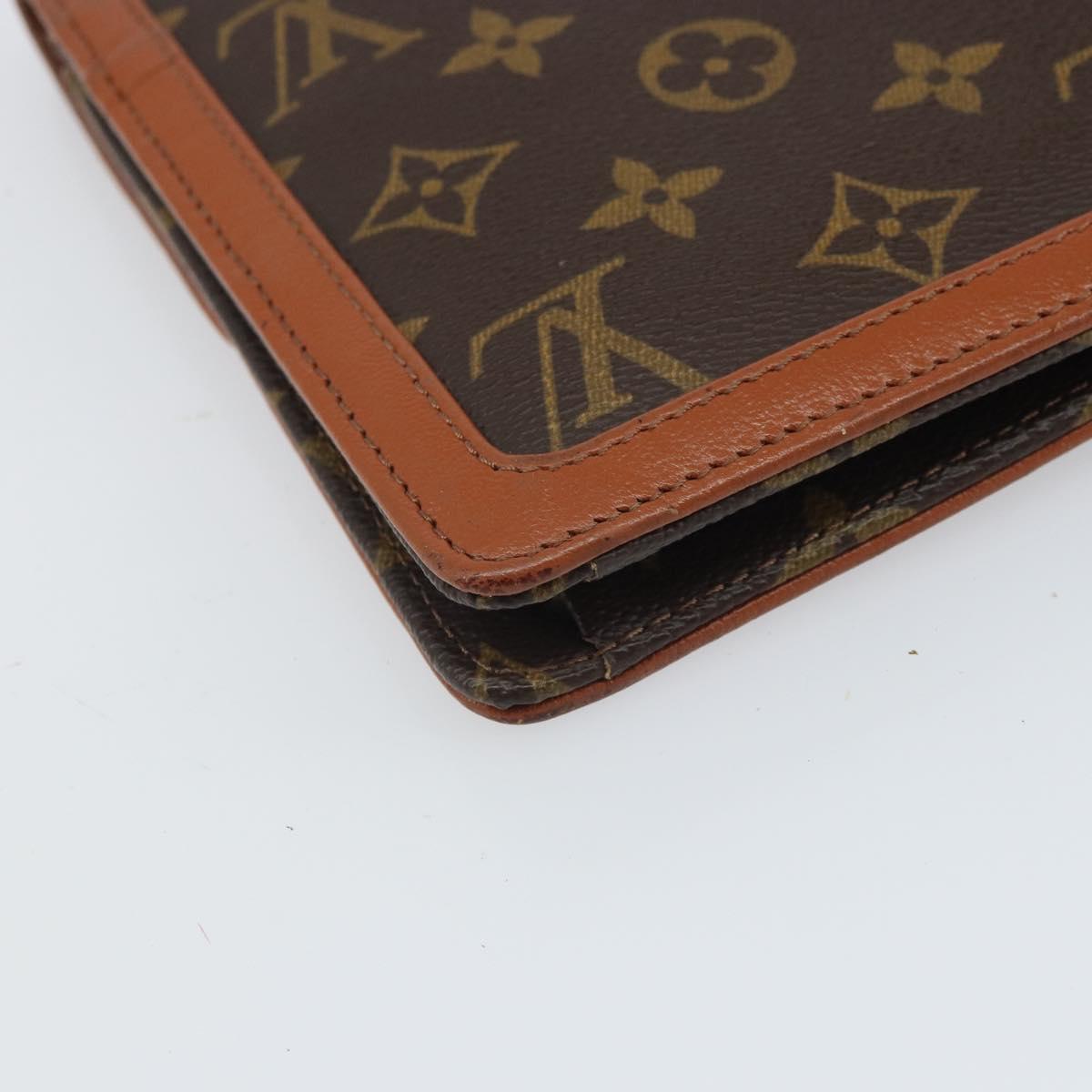 LOUIS VUITTON Monogram Pochette Dam GM Clutch Bag M51810 LV Auth 168730