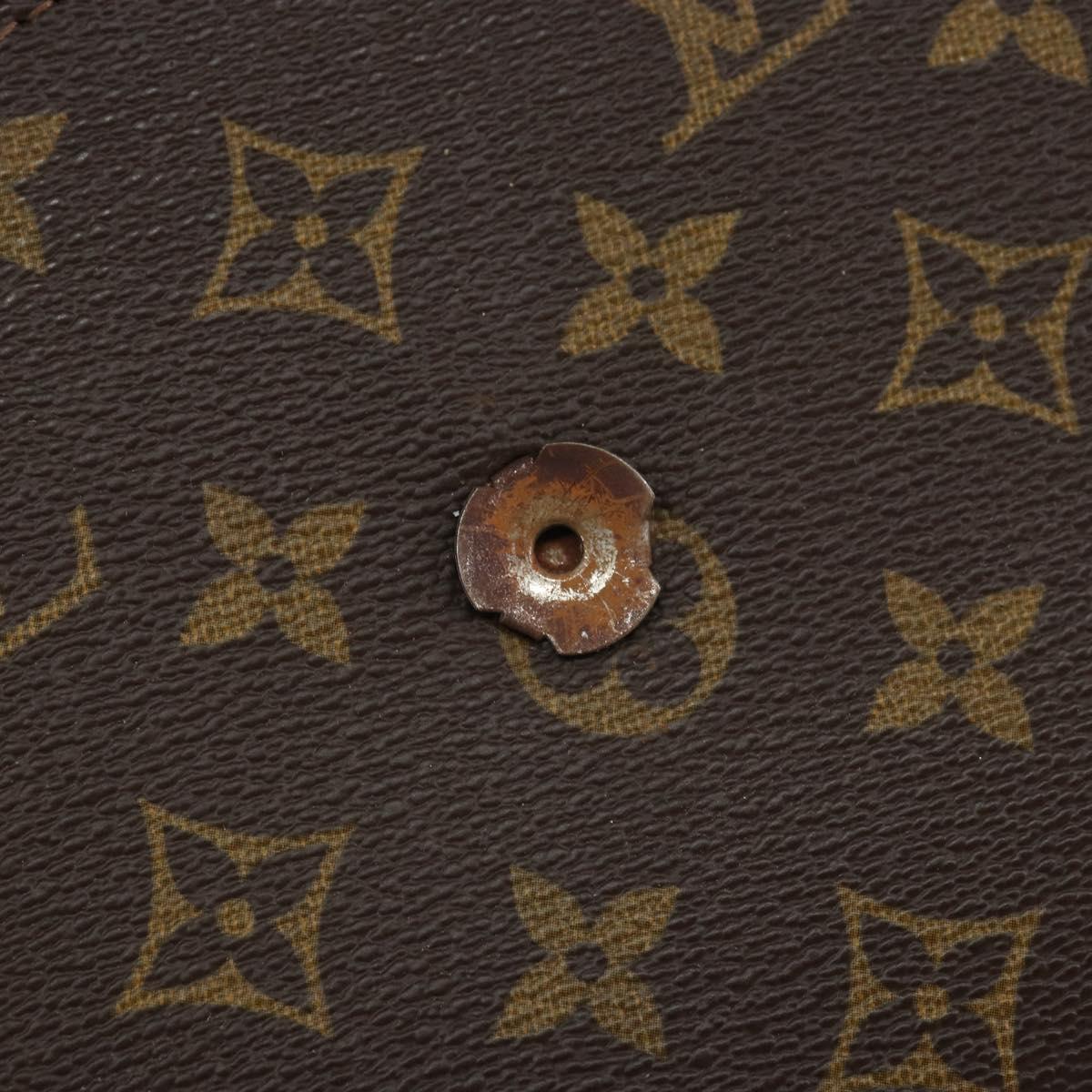 LOUIS VUITTON Monogram Pochette Dam GM Clutch Bag M51810 LV Auth 168730