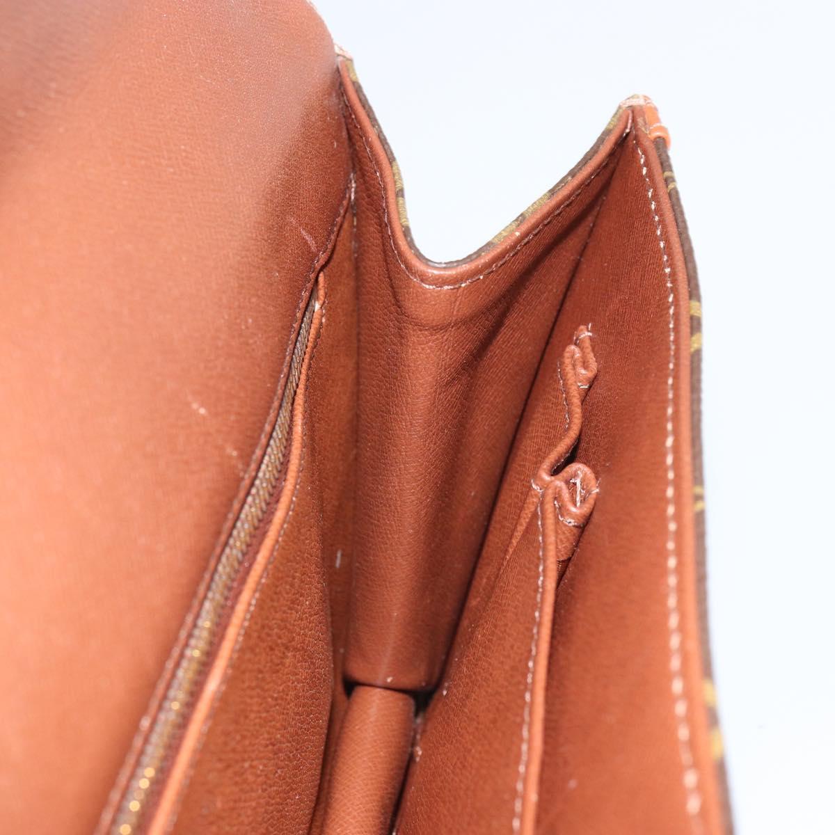 LOUIS VUITTON Monogram Pochette Dam GM Clutch Bag M51810 LV Auth 168730