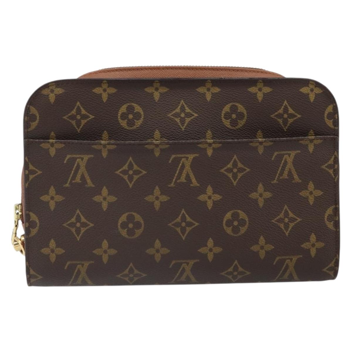 LOUIS VUITTON Monogram Orsay Clutch Bag M51790 LV Auth 168731