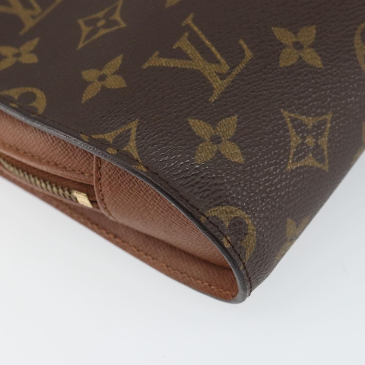 LOUIS VUITTON Monogram Orsay Clutch Bag M51790 LV Auth 168731