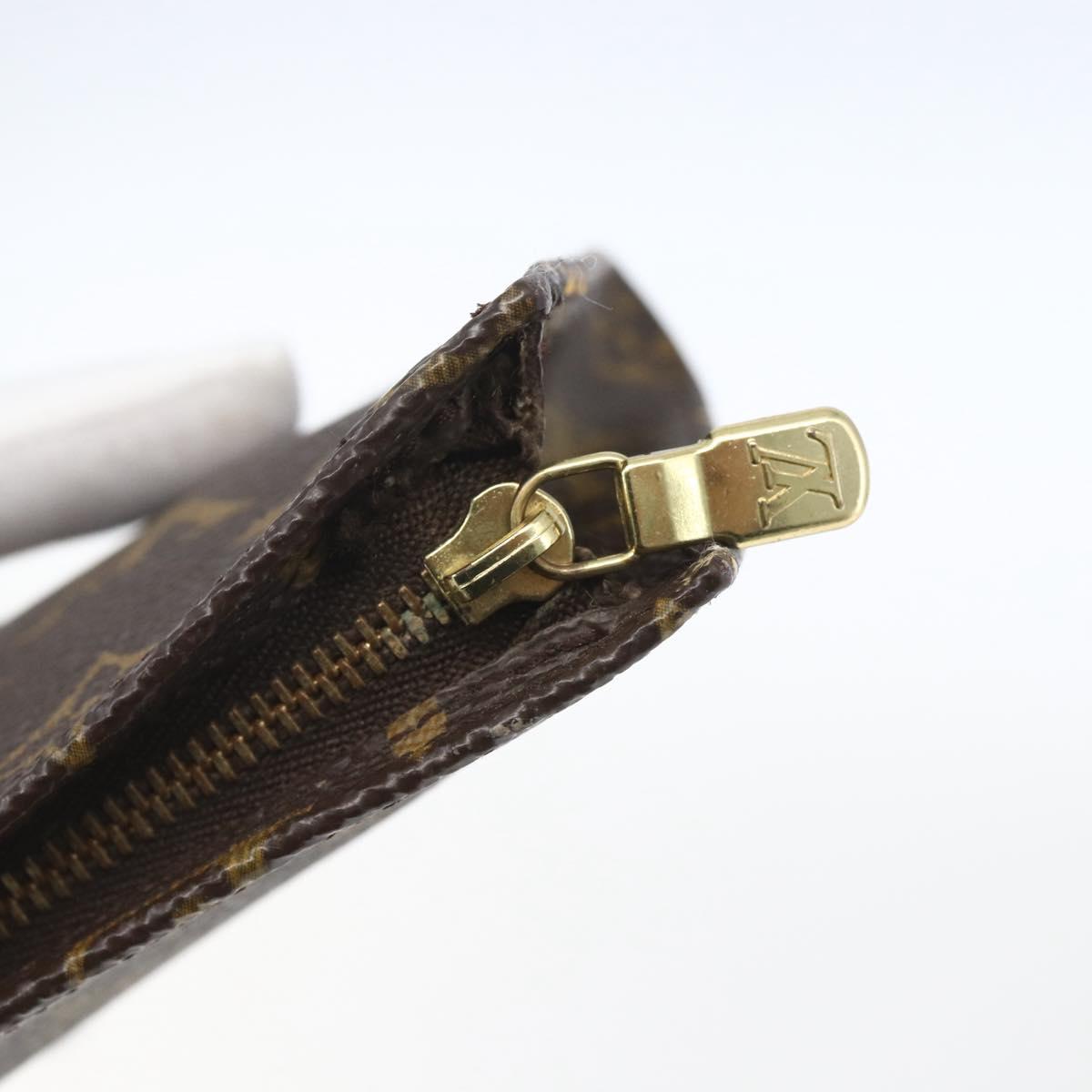 LOUIS VUITTON Monogram Bucket PM Accessory Pouch LV Auth 168751