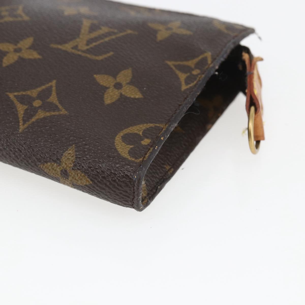 LOUIS VUITTON Monogram Bucket PM Accessory Pouch LV Auth 168751
