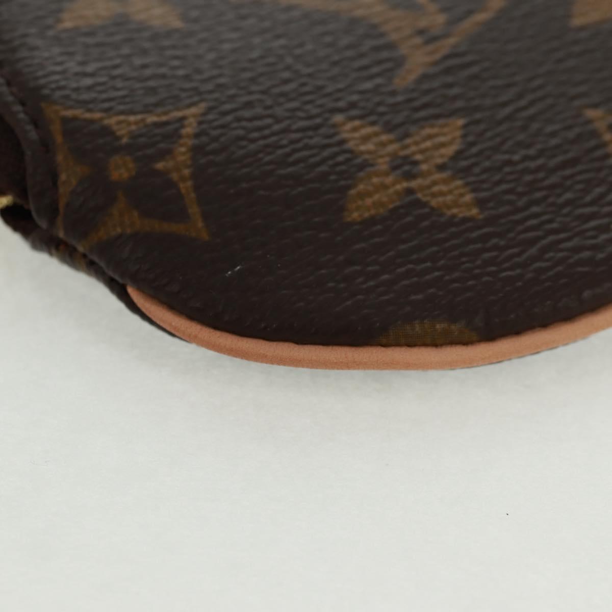 LOUIS VUITTON Monogram Porte Monnaie Rond Coin Purse M61926 LV Auth 168756V