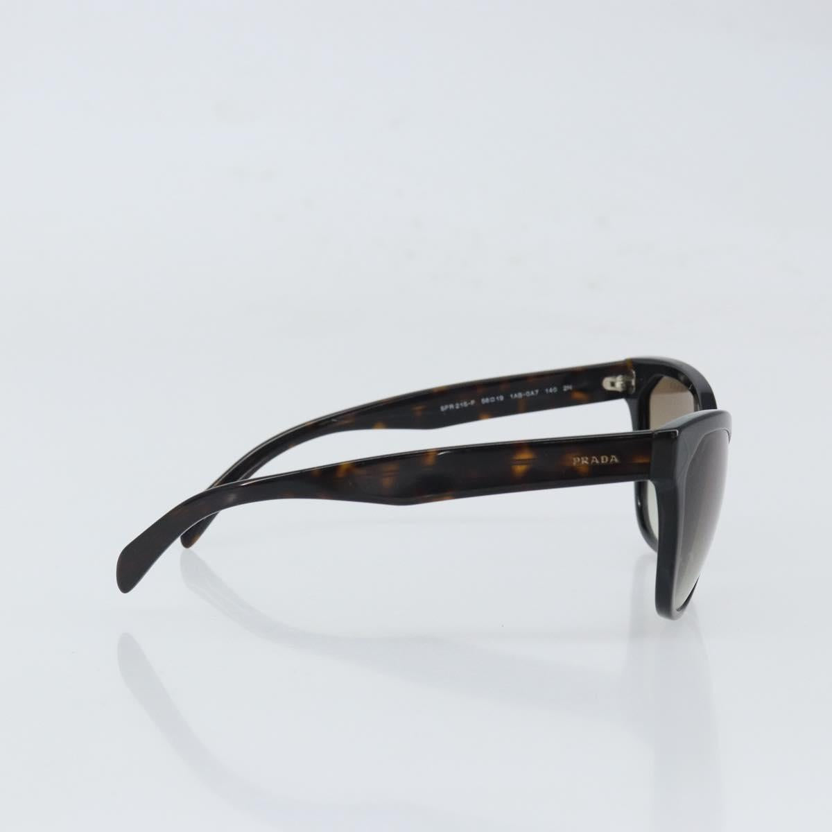 PRADA Sunglasses plastic Brown Auth 168769