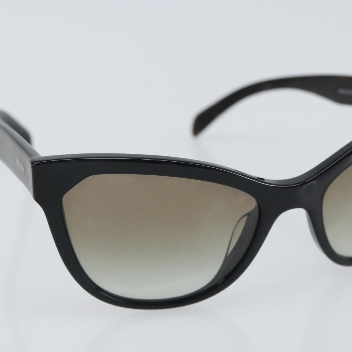 PRADA Sunglasses plastic Brown Auth 168769