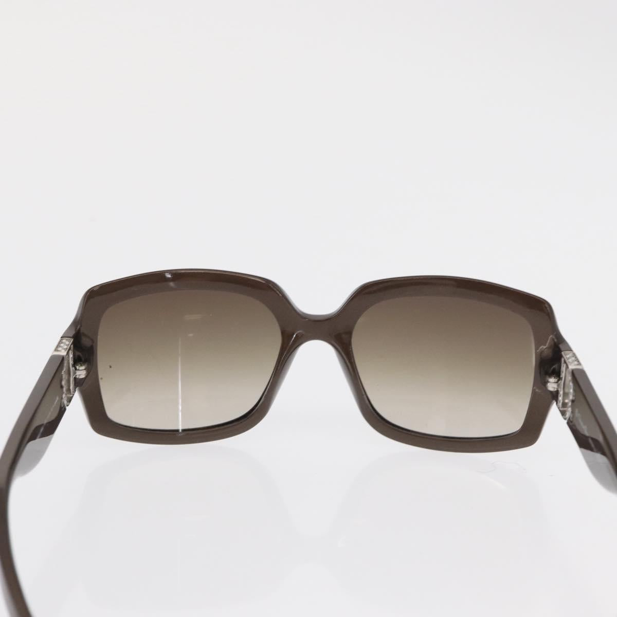 Christian Dior Sunglasses plastic Brown Auth 168776