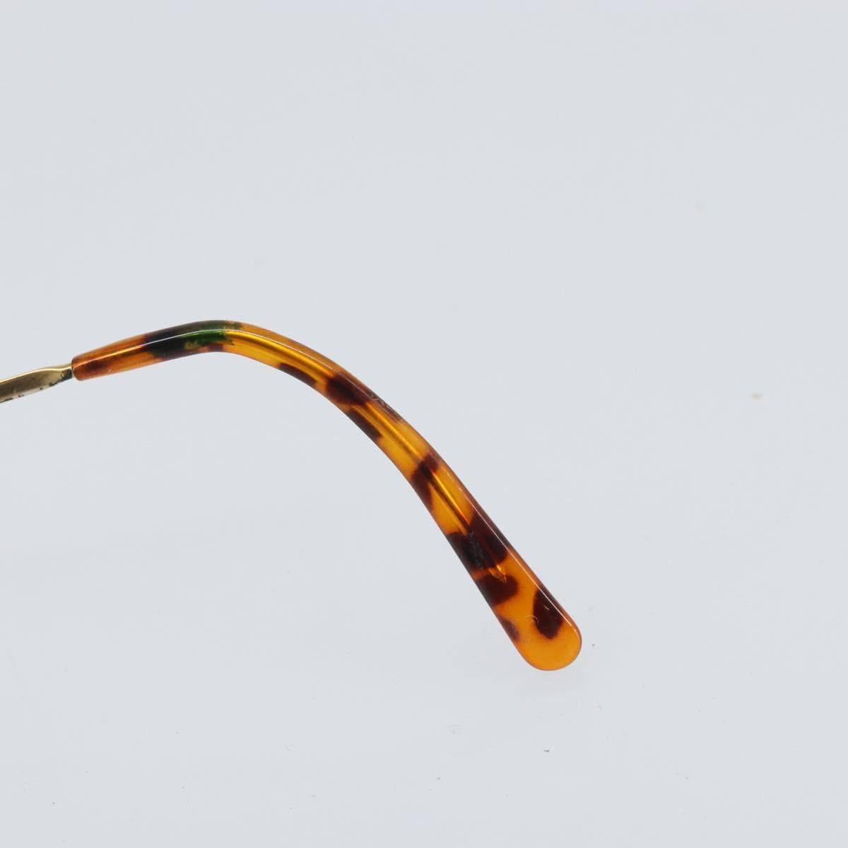 Christian Dior Glasses metal Brown Auth 168779