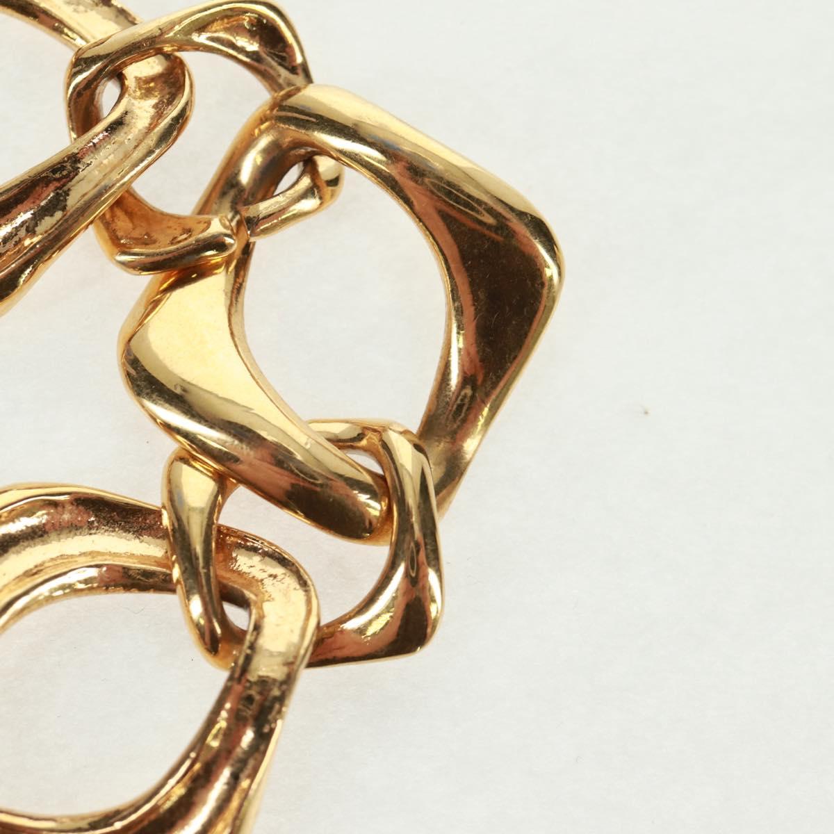 SAINT LAURENT Bracelet metal Gold Tone Auth 168794V