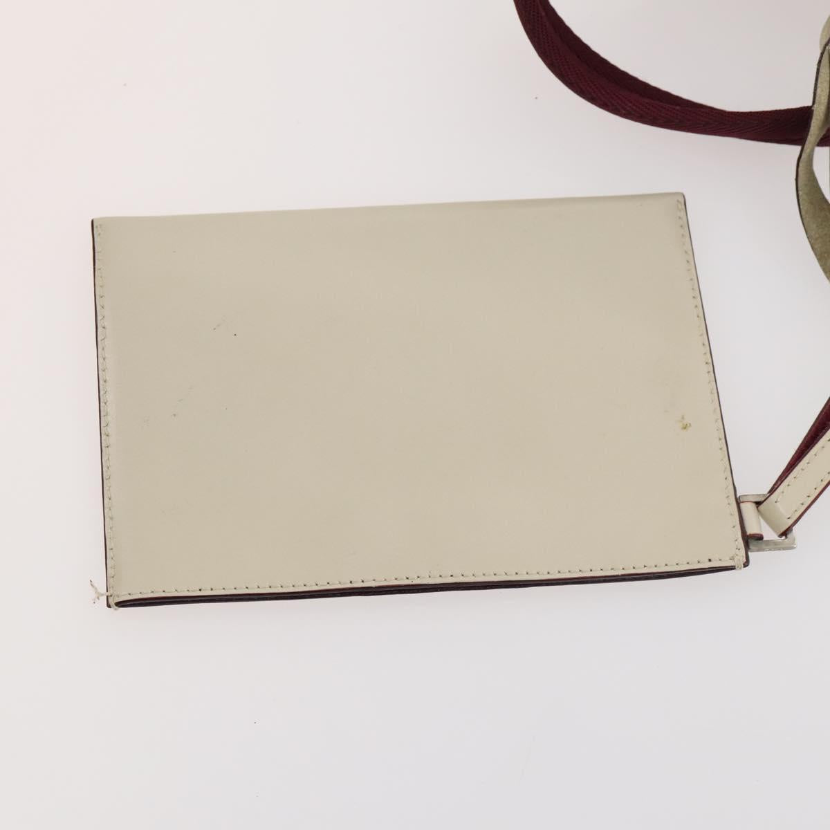 HERMES PRADA Chanel Hand Bag Leather Canvas Nylon 3 Set Beige Auth 168823