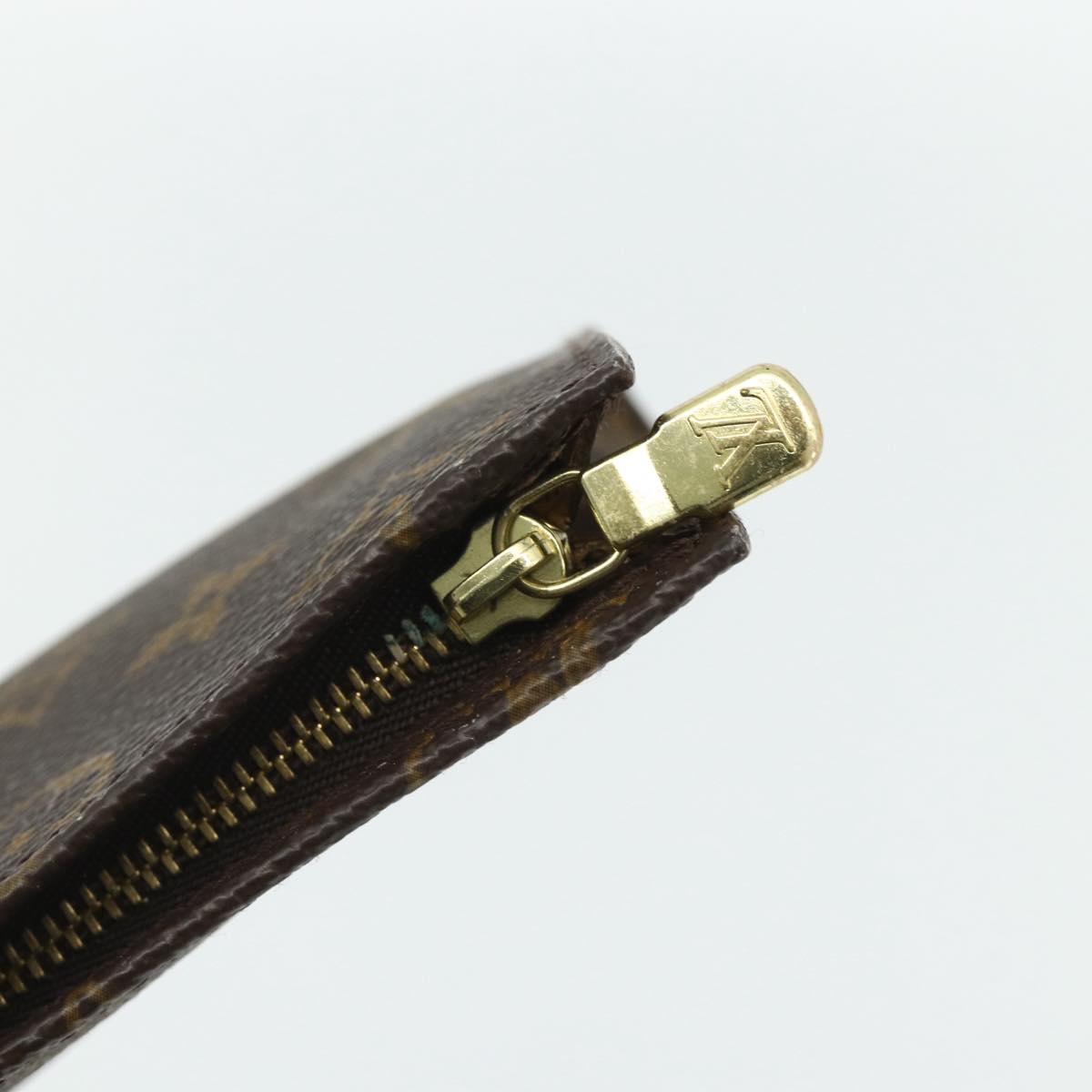 LOUIS VUITTON Monogram Bucket GM Accessory Pouch LV Auth 168847