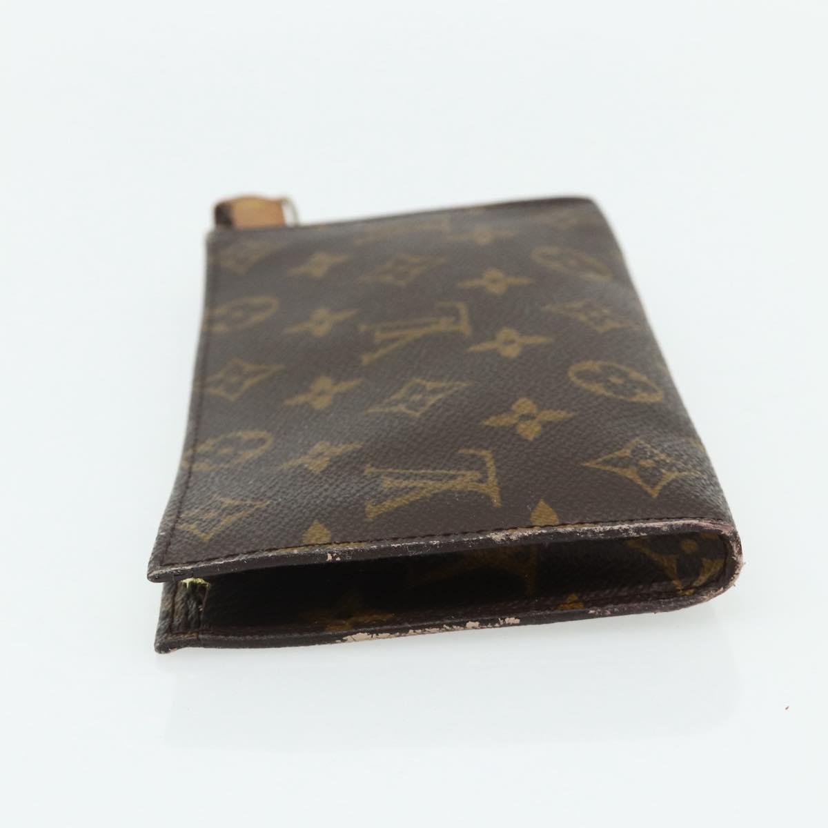 LOUIS VUITTON Monogram Bucket GM Accessory Pouch LV Auth 168847