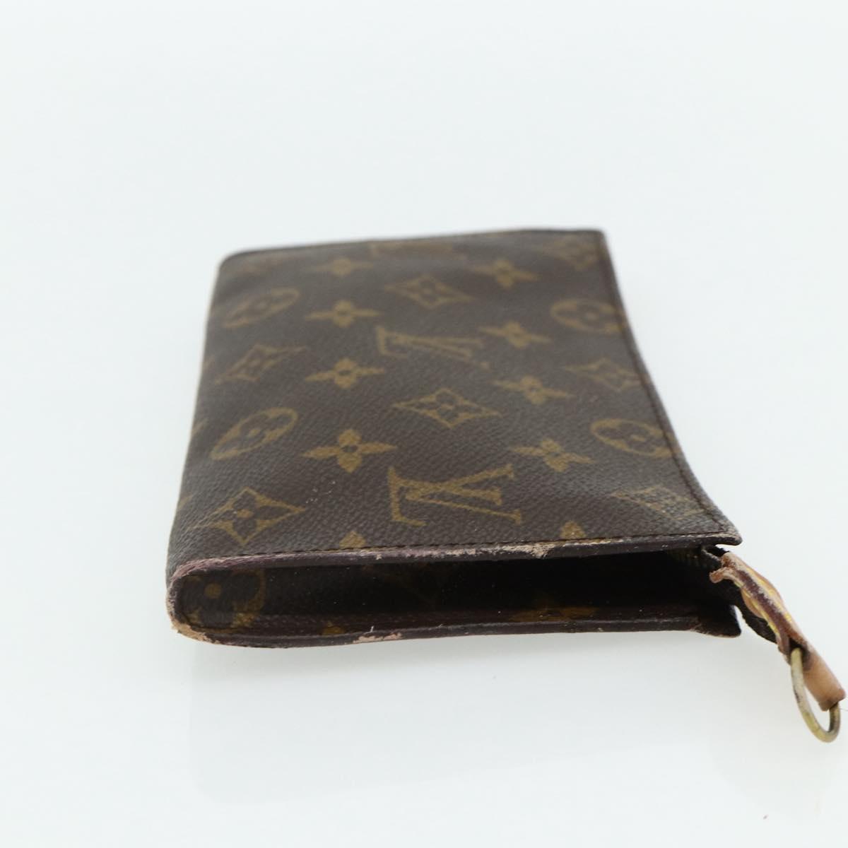 LOUIS VUITTON Monogram Bucket GM Accessory Pouch LV Auth 168847