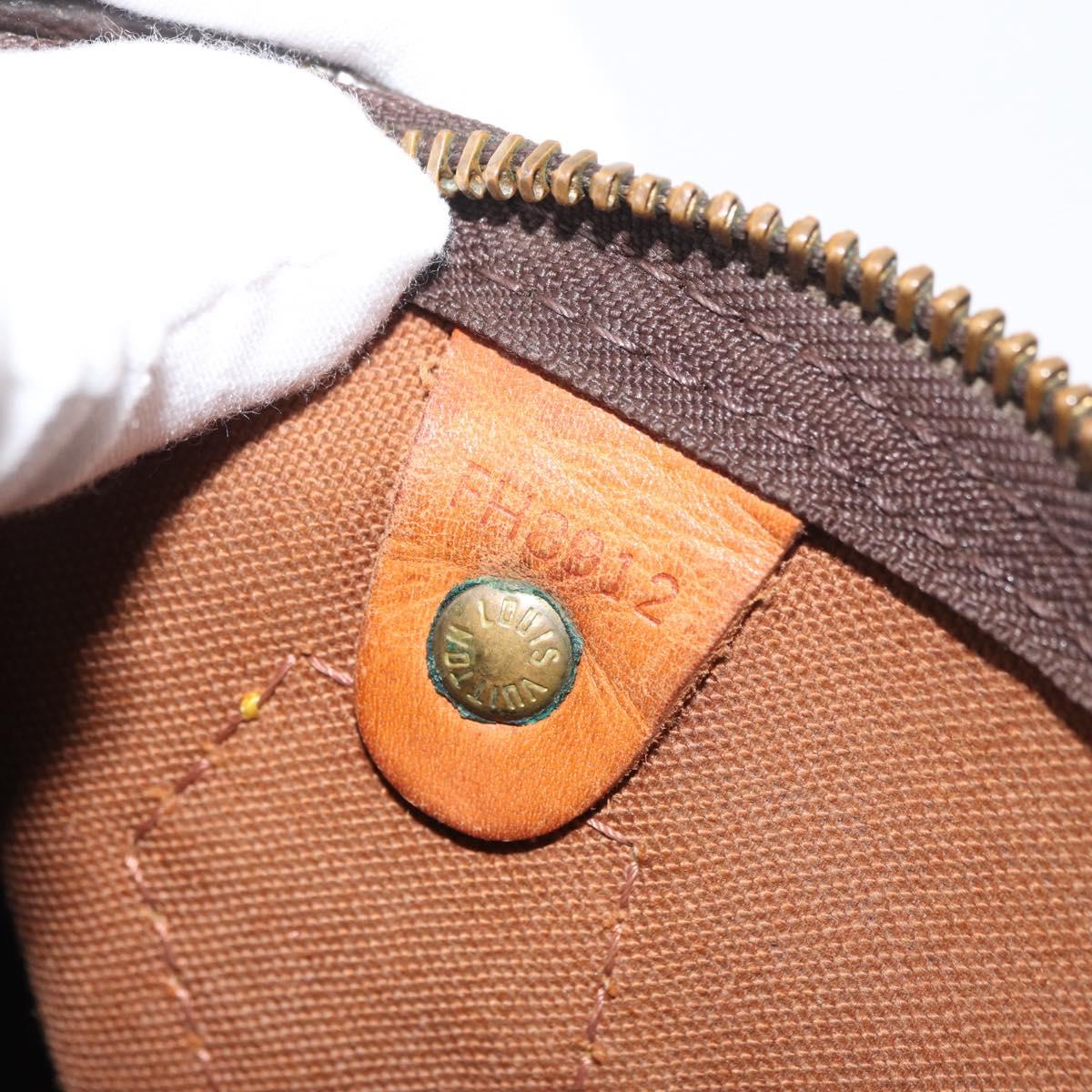 LOUIS VUITTON Monogram Speedy 25 Hand Bag M41528 LV Auth 168849