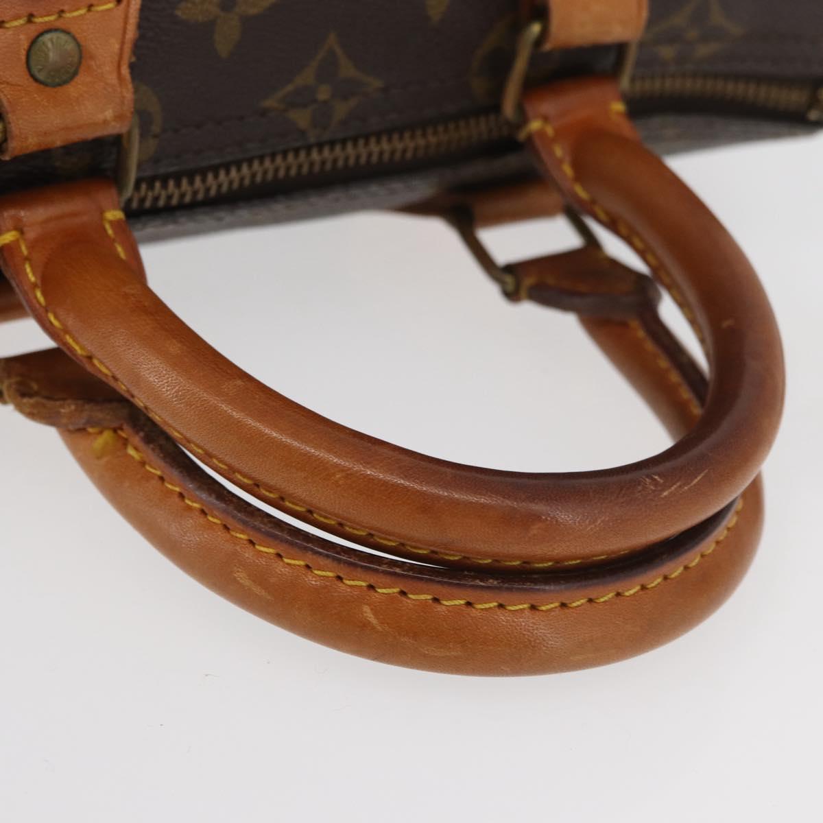 LOUIS VUITTON Monogram Speedy 25 Hand Bag M41528 LV Auth 168849