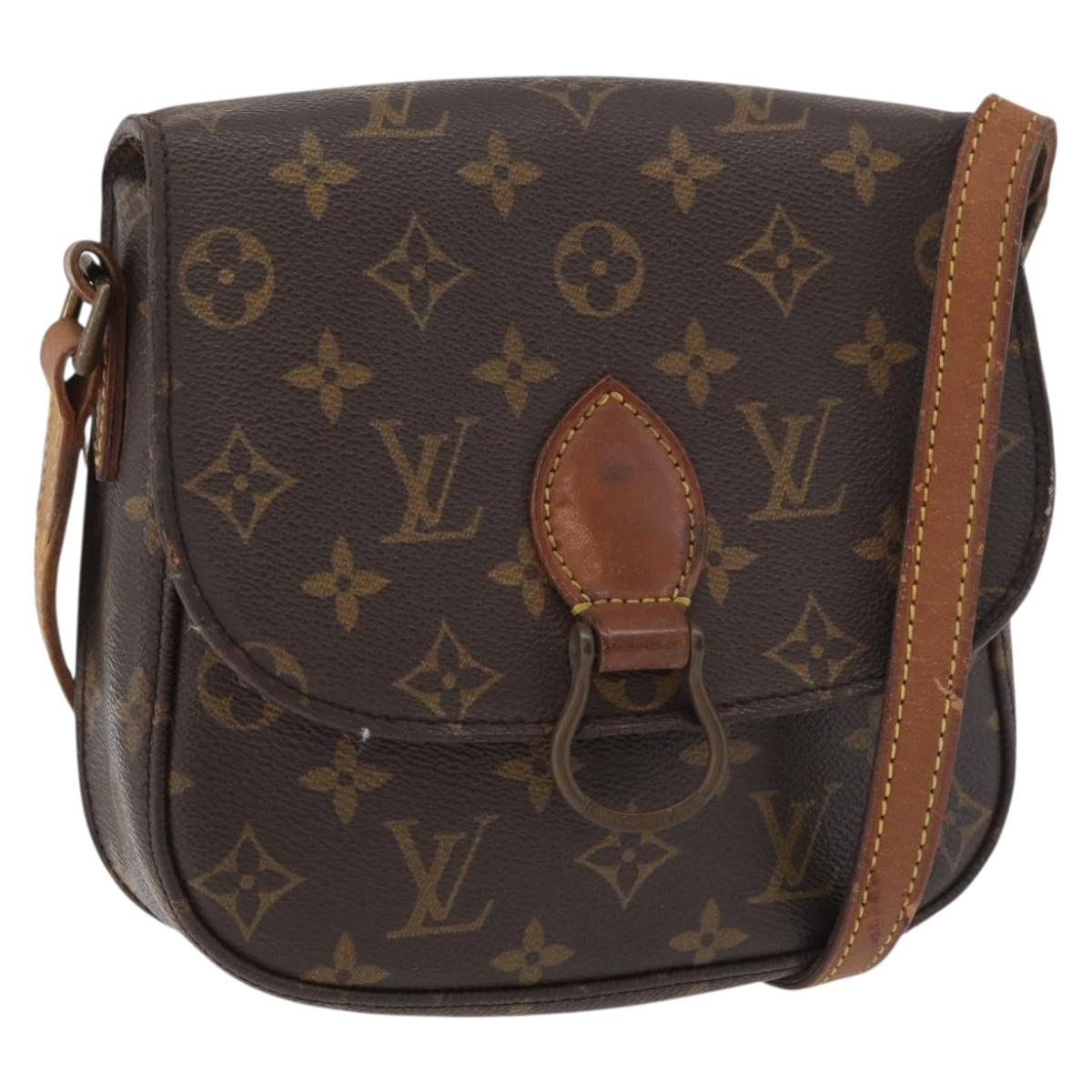 LOUIS VUITTON Monogram Saint Cloud MM Shoulder Bag M51243 LV Auth 168870
