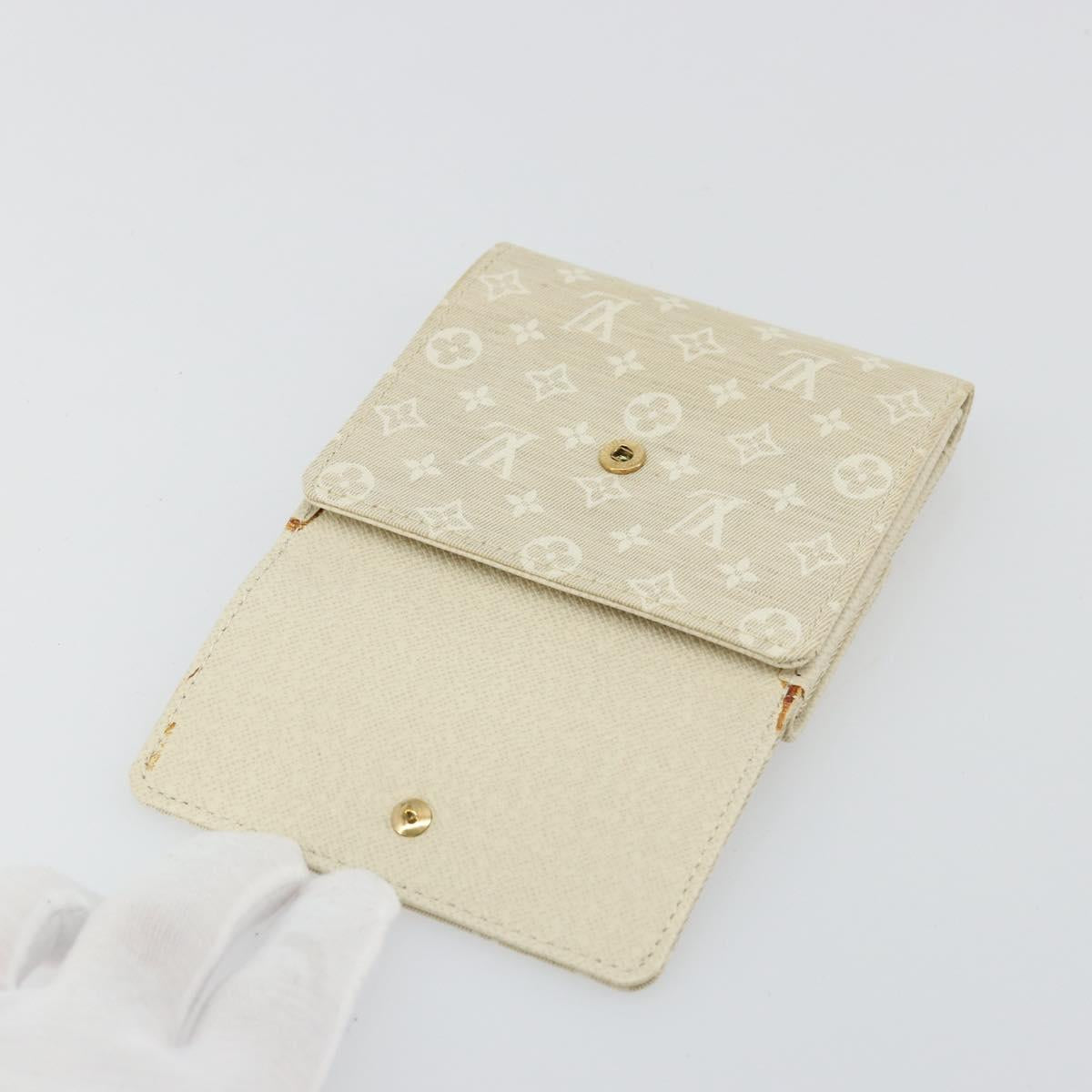 LOUIS VUITTON Mini Porte Monnaie Bier Cartes Crdit Wallet M95309 LV Auth 168877A