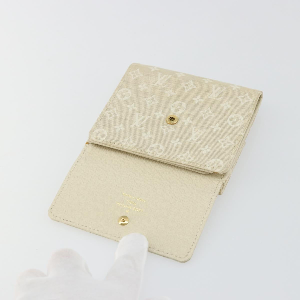 LOUIS VUITTON Mini Porte Monnaie Bier Cartes Crdit Wallet M95309 LV Auth 168877A