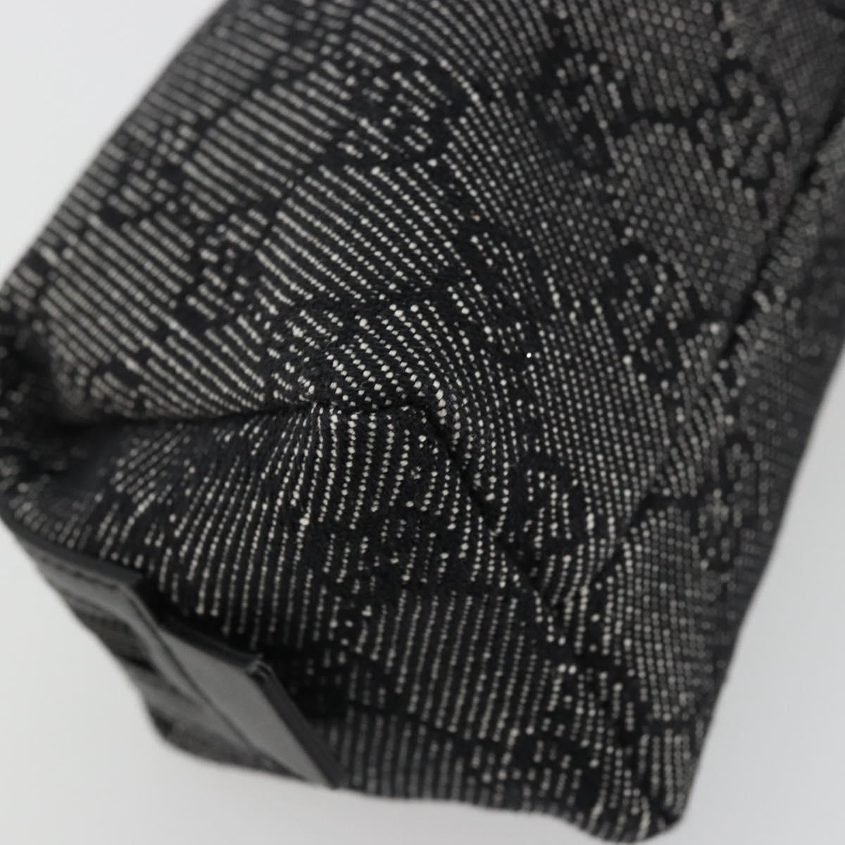 GUCCI GG Canvas Pouch Black 29596 Auth 168883A