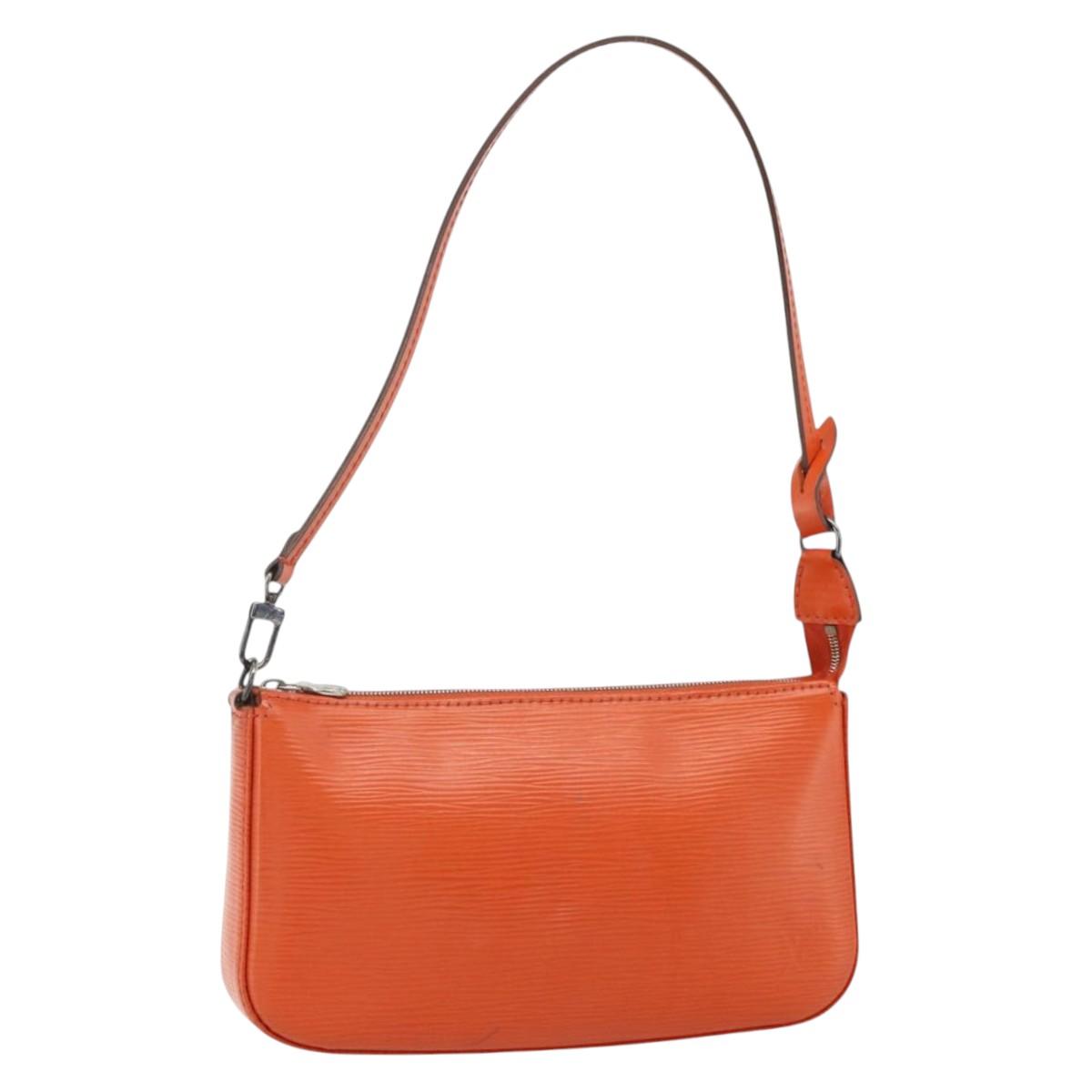 LOUIS VUITTON Epi Pochette Accessoires NM Pouch Pimon LV Auth 168911A