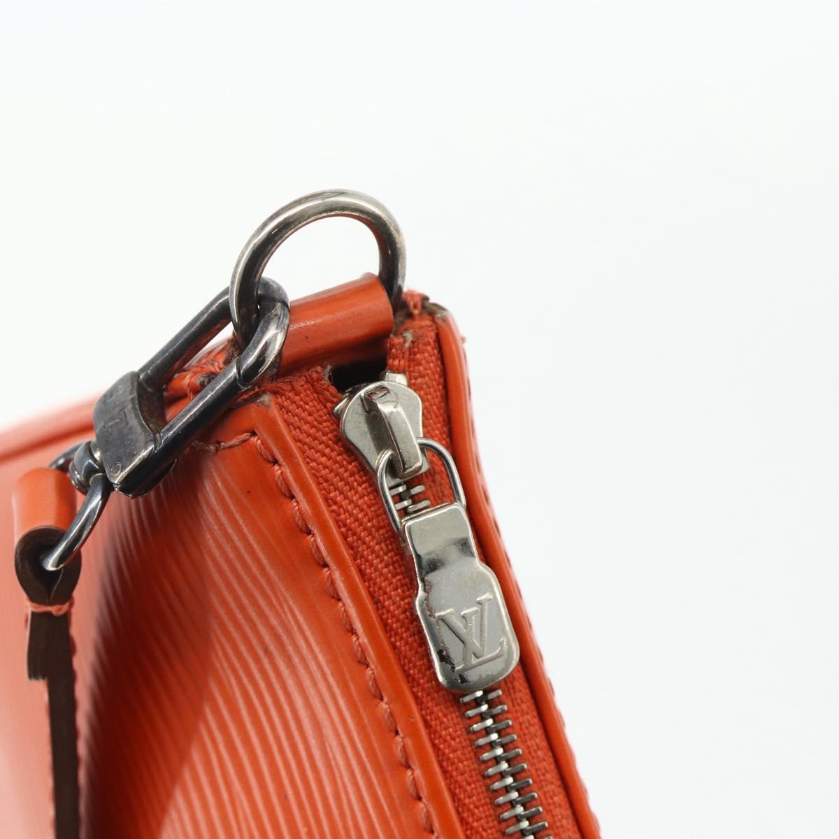 LOUIS VUITTON Epi Pochette Accessoires NM Pouch Pimon LV Auth 168911A