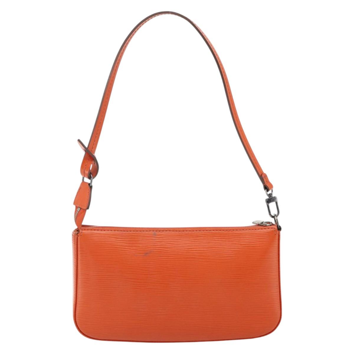 LOUIS VUITTON Epi Pochette Accessoires NM Pouch Pimon LV Auth 168911A