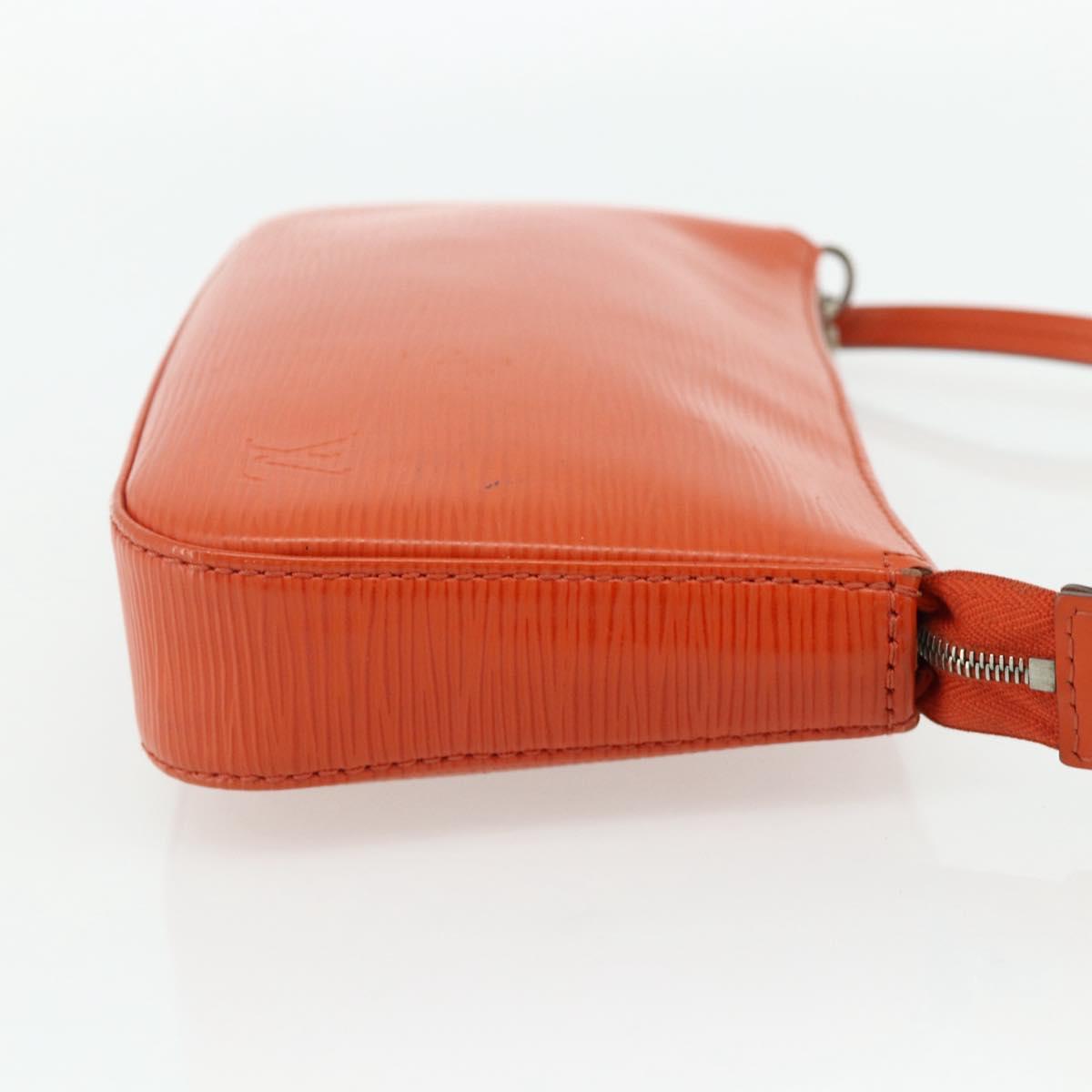 LOUIS VUITTON Epi Pochette Accessoires NM Pouch Pimon LV Auth 168911A