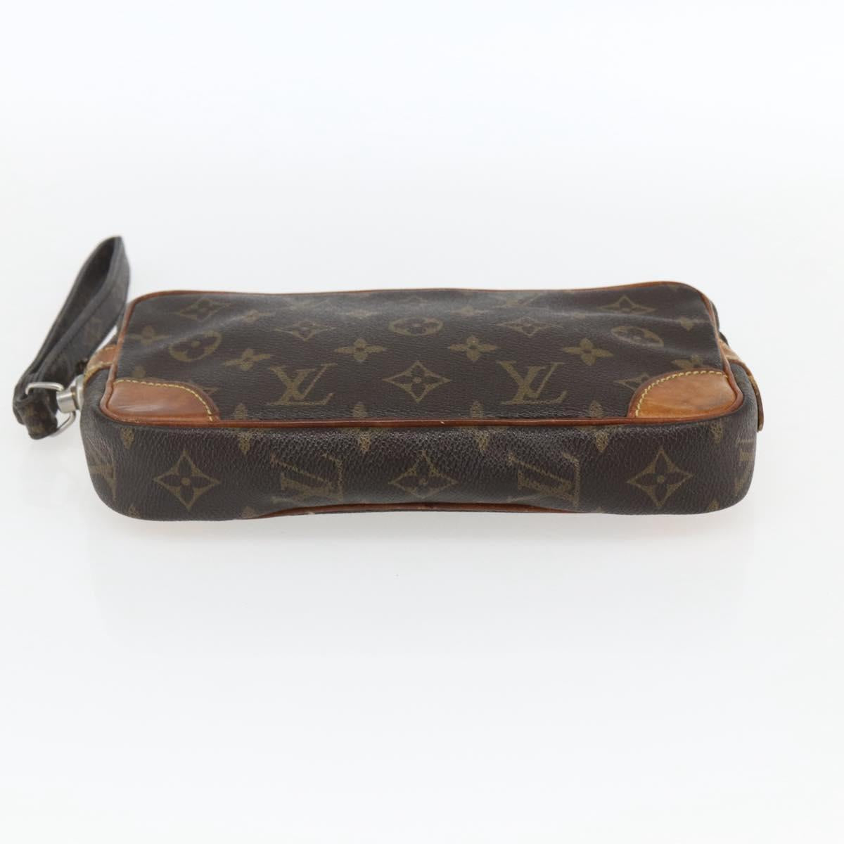 LOUIS VUITTON Monogram Marly Dragonne PM Clutch Bag M51827 LV Auth 168928