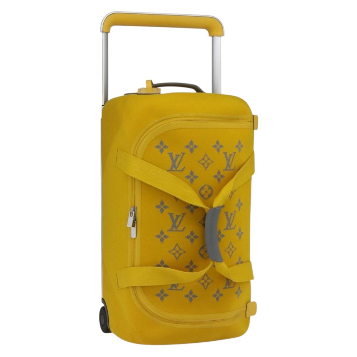 LOUIS VUITTON Monogram Horizon Soft Trunk Jaune M20124 LV Auth 168945SAV
