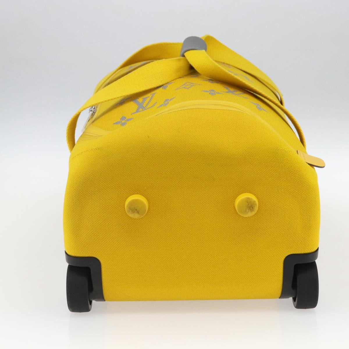 LOUIS VUITTON Monogram Horizon Soft Trunk Jaune M20124 LV Auth 168945SAV