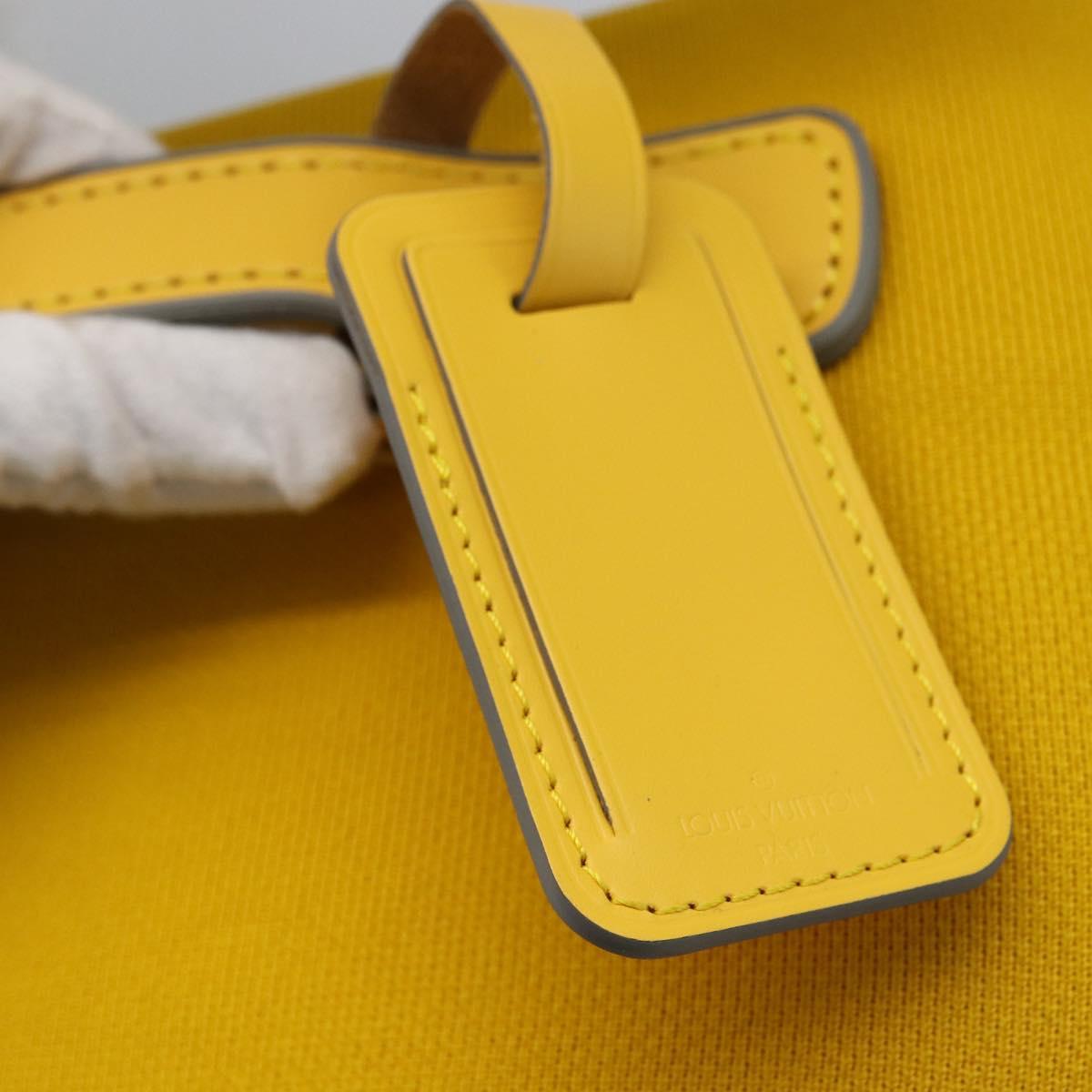 LOUIS VUITTON Monogram Horizon Soft Trunk Jaune M20124 LV Auth 168945SAV