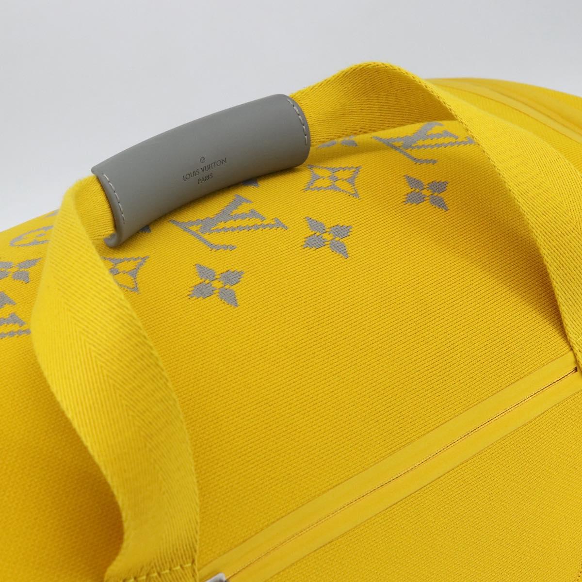 LOUIS VUITTON Monogram Horizon Soft Trunk Jaune M20124 LV Auth 168945SAV