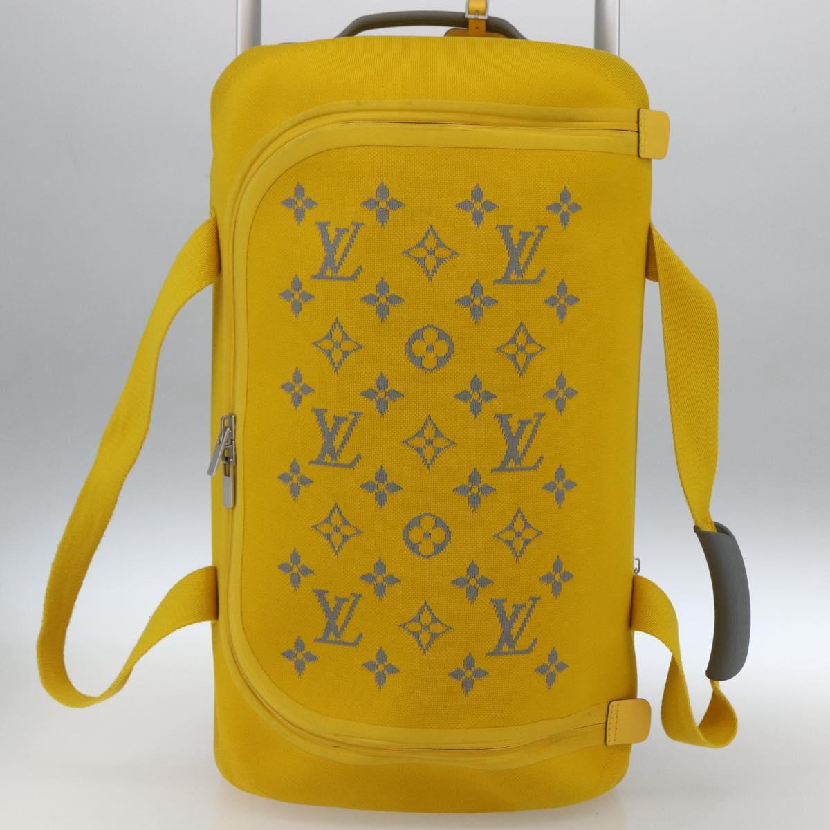 LOUIS VUITTON Monogram Horizon Soft Trunk Jaune M20124 LV Auth 168945SAV