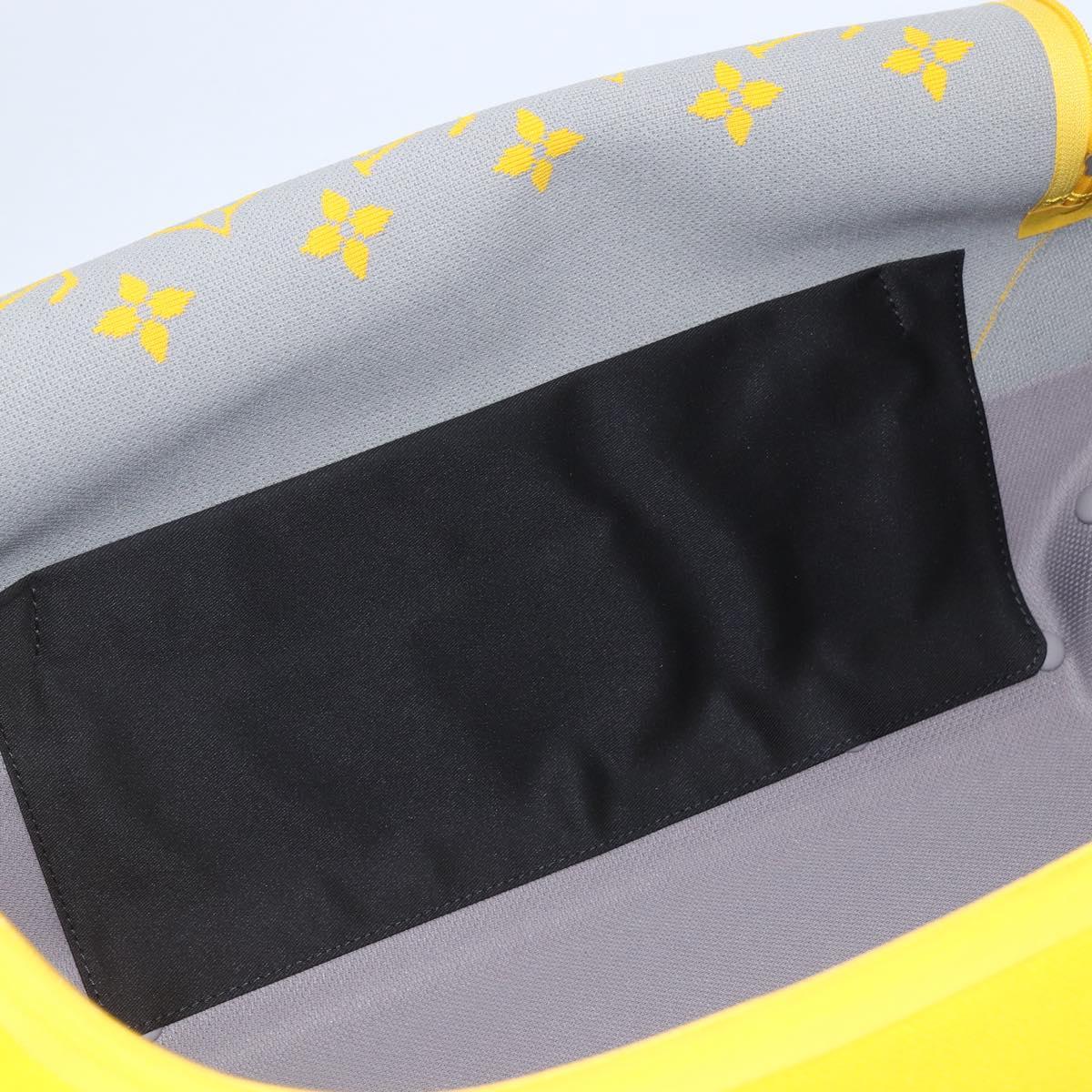 LOUIS VUITTON Monogram Horizon Soft Trunk Jaune M20124 LV Auth 168945SAV