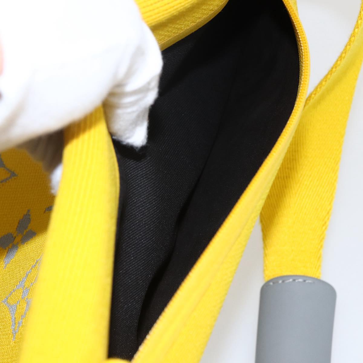 LOUIS VUITTON Monogram Horizon Soft Trunk Jaune M20124 LV Auth 168945SAV