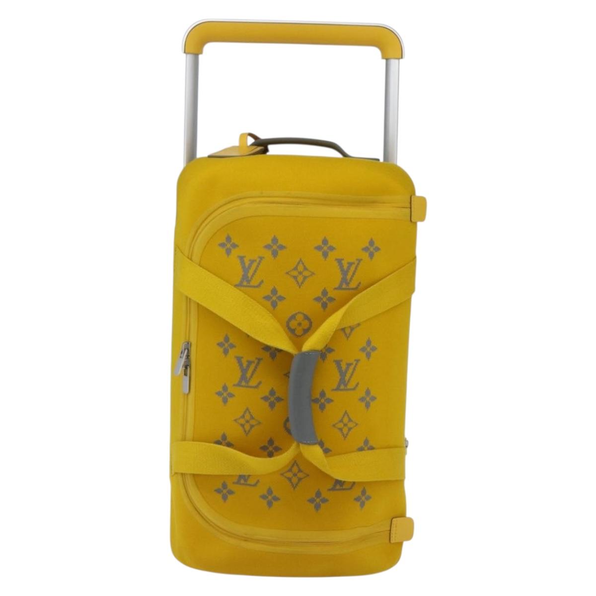 LOUIS VUITTON Monogram Horizon Soft Trunk Jaune M20124 LV Auth 168945SAV