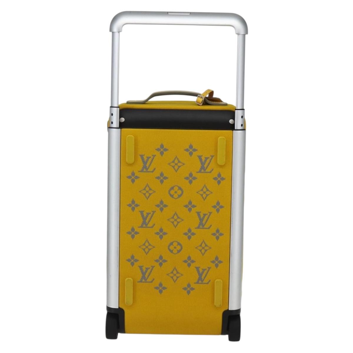 LOUIS VUITTON Monogram Horizon Soft Trunk Jaune M20124 LV Auth 168945SAV