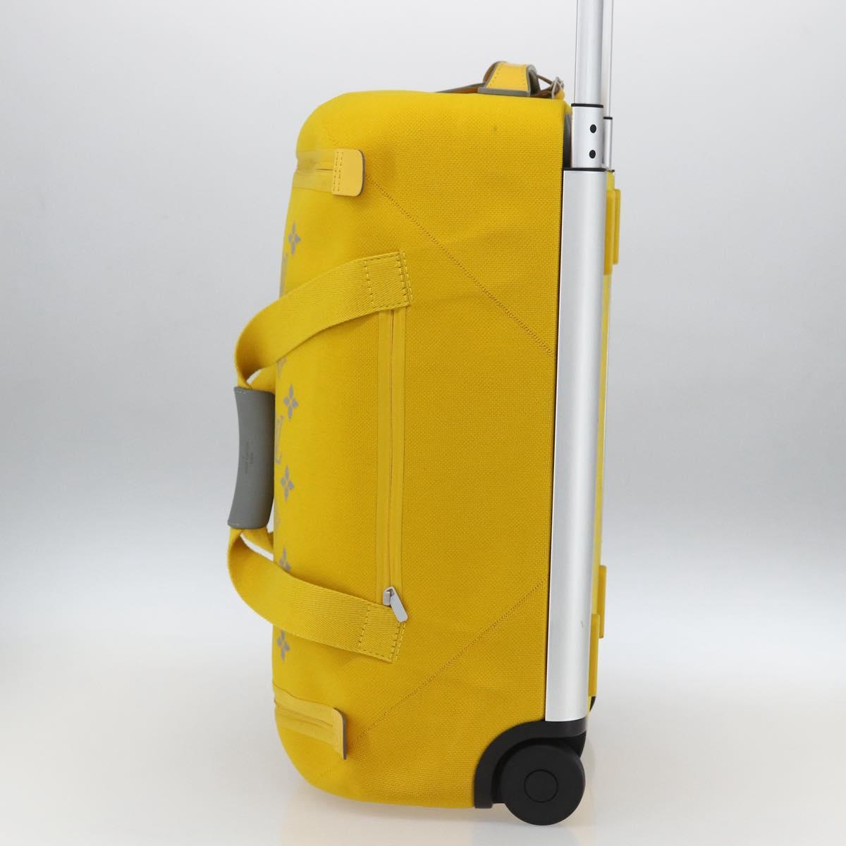 LOUIS VUITTON Monogram Horizon Soft Trunk Jaune M20124 LV Auth 168945SAV