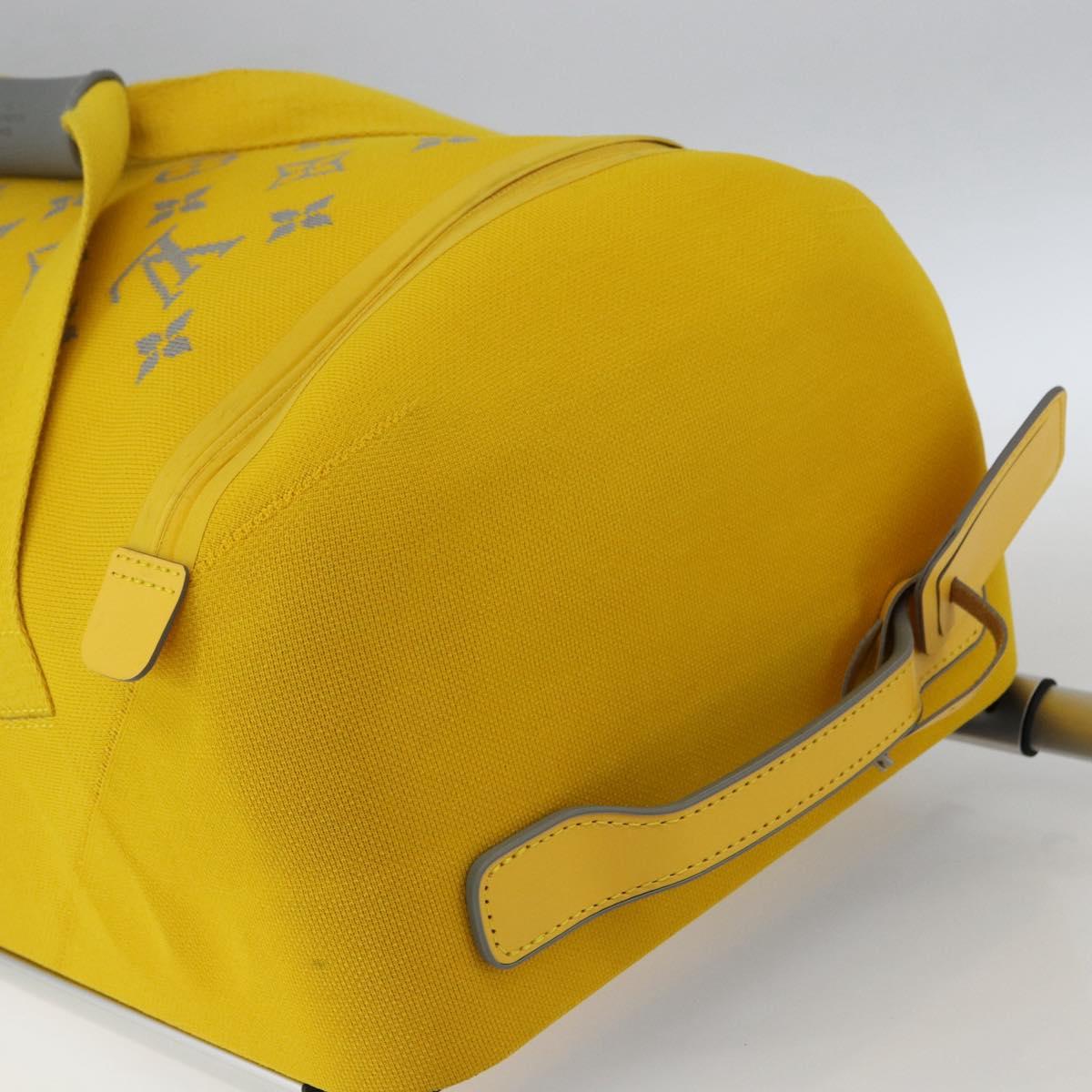 LOUIS VUITTON Monogram Horizon Soft Trunk Jaune M20124 LV Auth 168945SAV