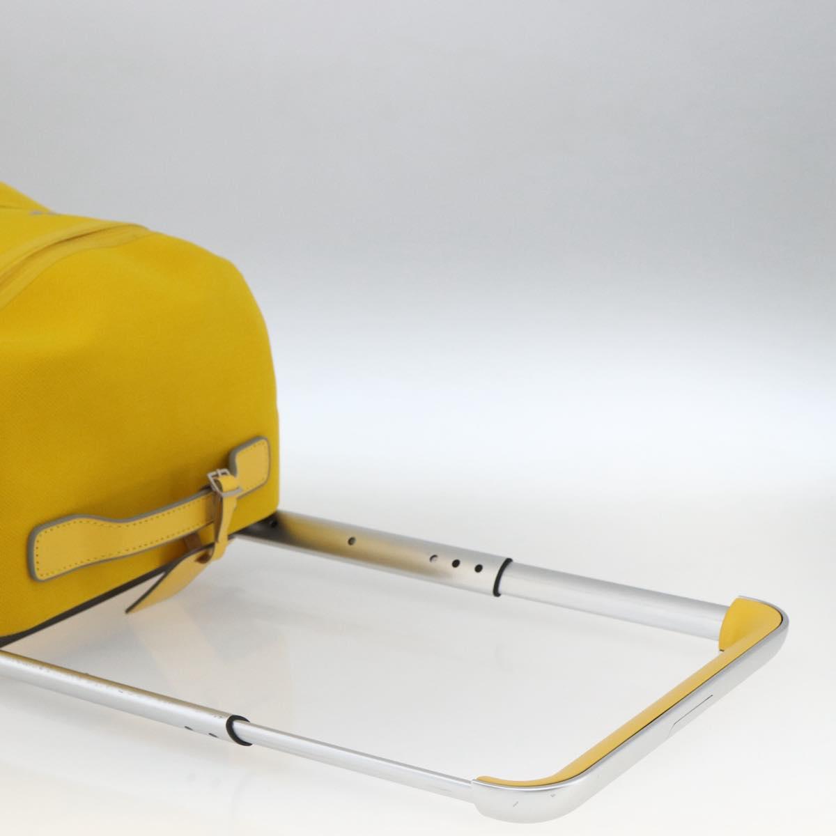 LOUIS VUITTON Monogram Horizon Soft Trunk Jaune M20124 LV Auth 168945SAV