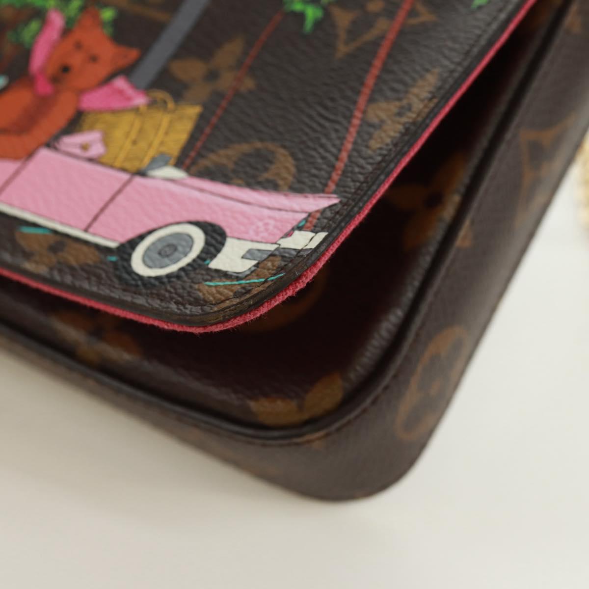 LOUIS VUITTON Monogram Vivienne Pochette Felice Bag M80859 LV Auth 168982SAM