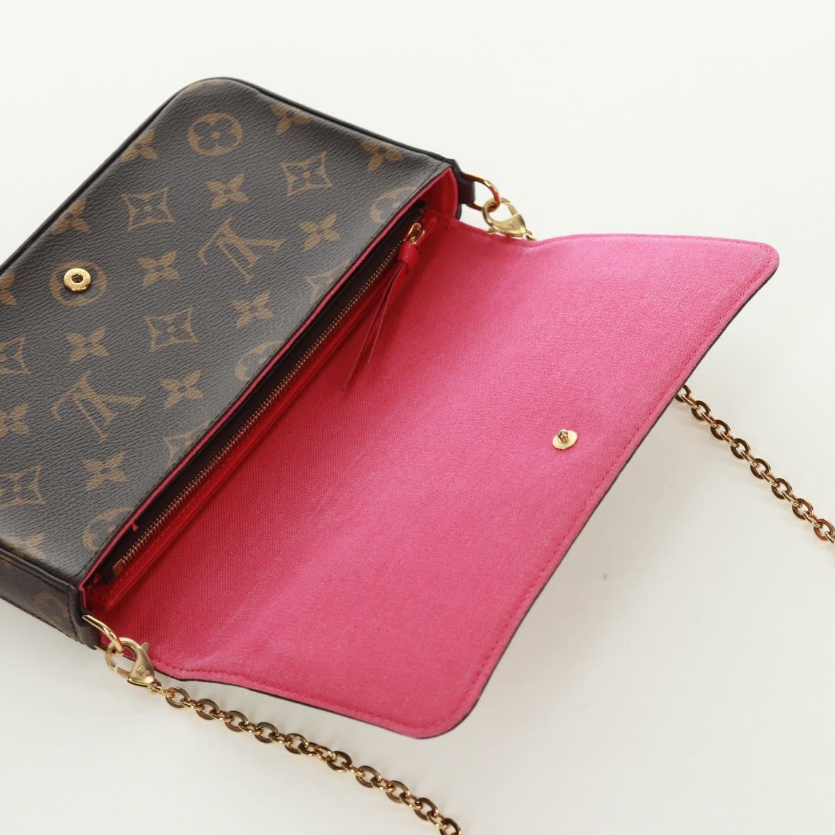 LOUIS VUITTON Monogram Vivienne Pochette Felice Bag M80859 LV Auth 168982SAM