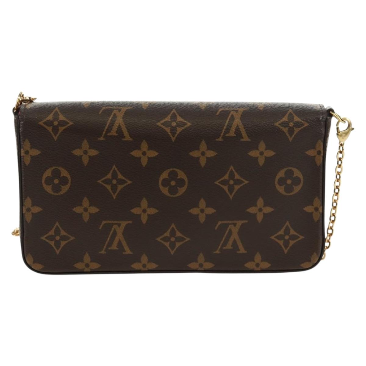 LOUIS VUITTON Monogram Vivienne Pochette Felice Bag M80859 LV Auth 168982SAM