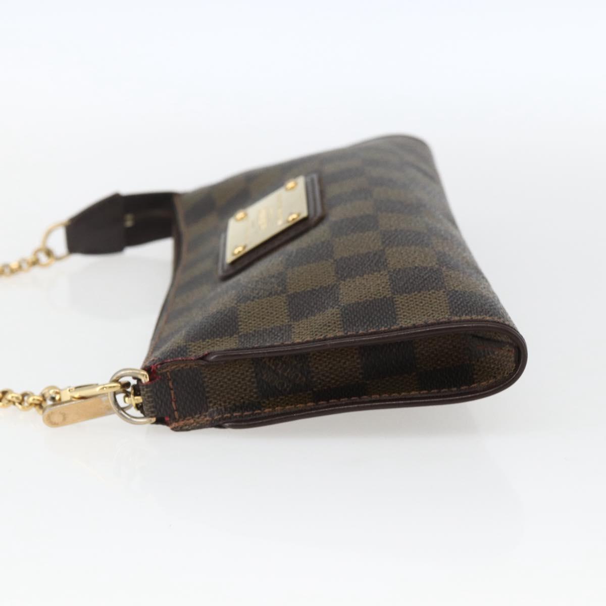 LOUIS VUITTON Damier Ebene Sophie 2Way Shoulder Pouch N51135 LV Auth 168983