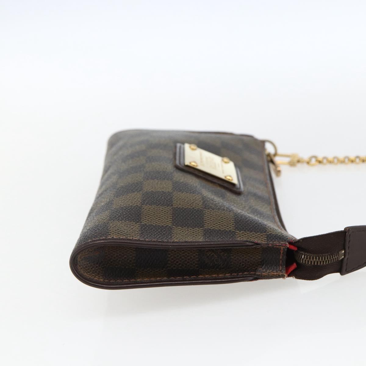 LOUIS VUITTON Damier Ebene Sophie 2Way Shoulder Pouch N51135 LV Auth 168983