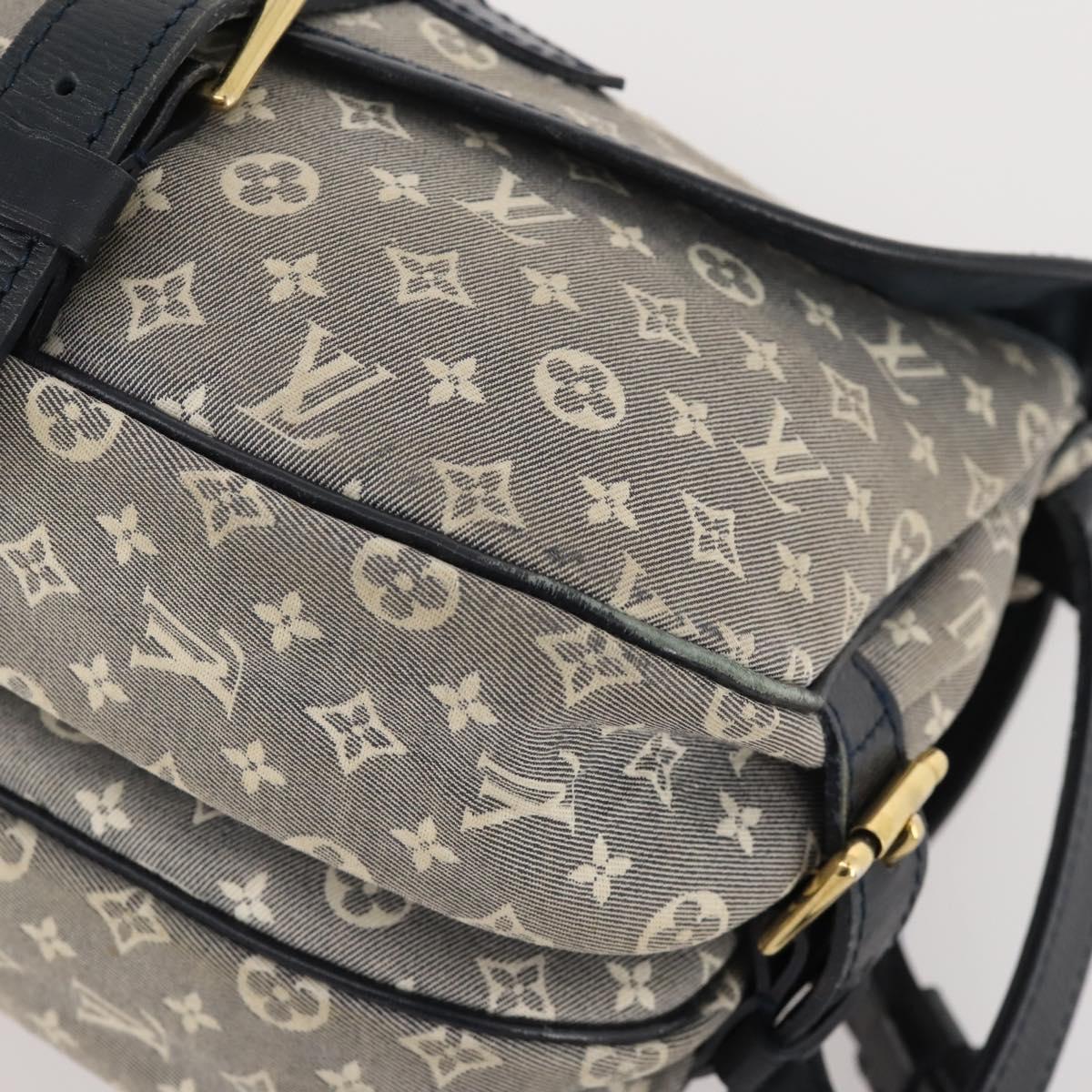 LOUIS VUITTON Monogram Idylle Saumur PM Shoulder Bag Uncle M40666 LV Auth 168984