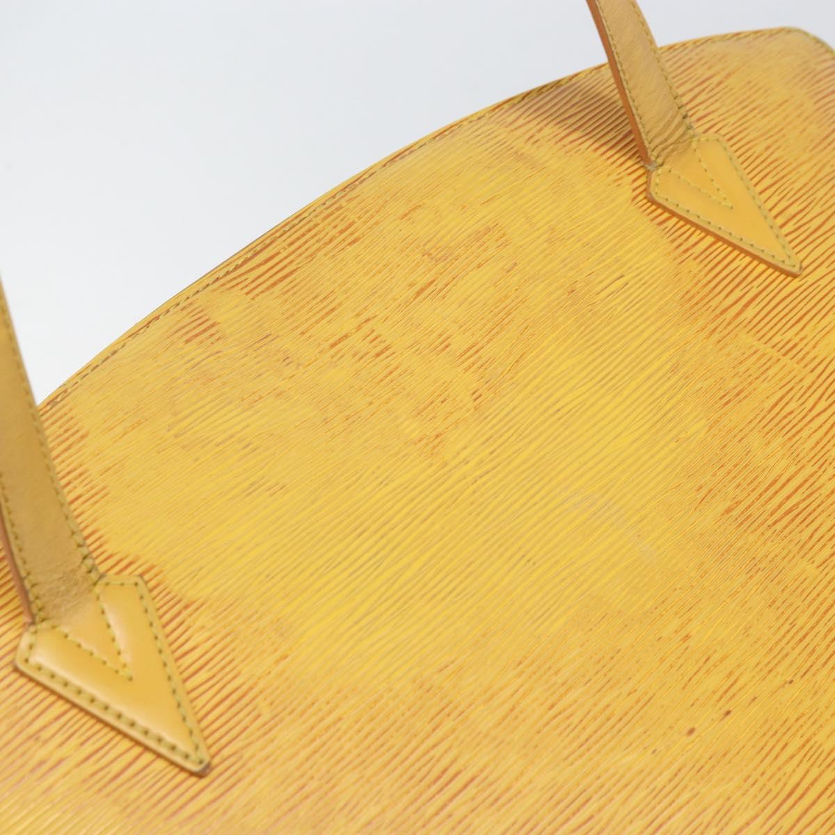 LOUIS VUITTON Epi Saint Jacques Shopping Shoulder Bag Yellow M52269 Auth 168985