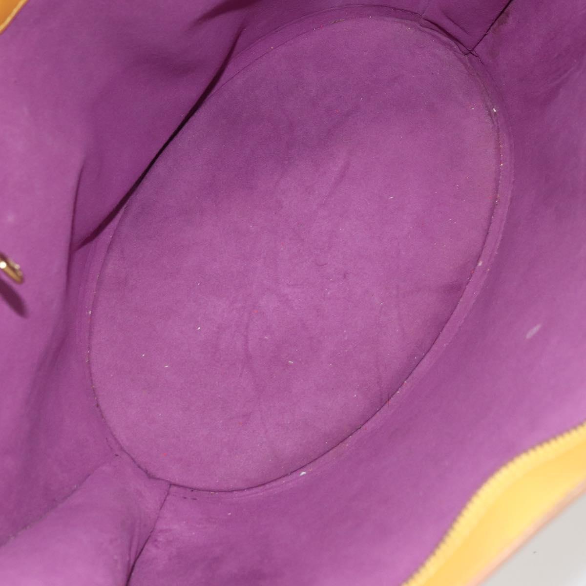 LOUIS VUITTON Epi Saint Jacques Shopping Shoulder Bag Yellow M52269 Auth 168985